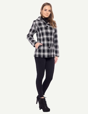 Abrigo Karla D' Liz regular para mujer