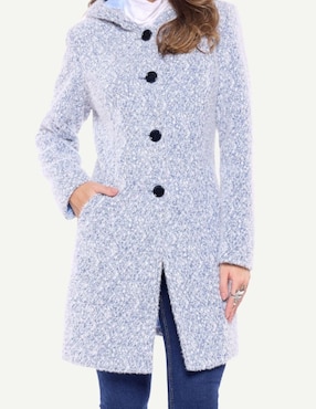 Abrigo Karla D' Liz regular para mujer