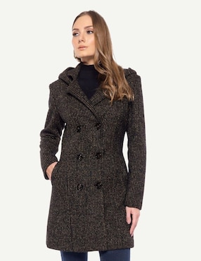 Abrigo Karla D' Liz regular para mujer