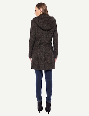 Abrigo Karla D' Liz regular para mujer