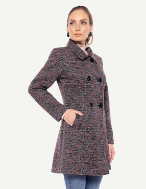 Abrigo Karla D' Liz regular para mujer