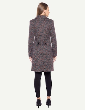 Abrigo Karla D' Liz regular para mujer