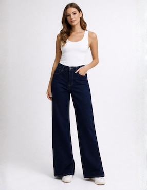 Jeans wide leg OBS Jeans para mujer