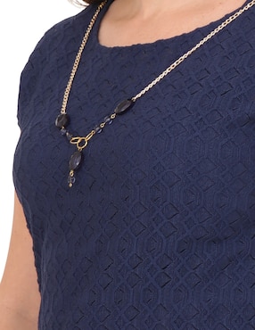 Blusa Duplan Petite manga corta para mujer