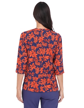 Blusa Duplan manga 3/4 para mujer
