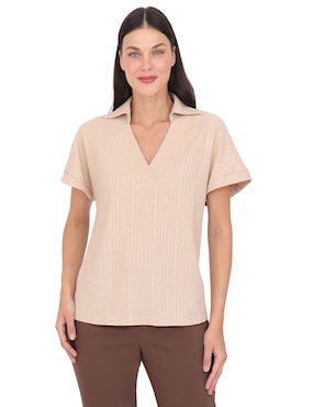 Blusa Duplan manga corta para mujer