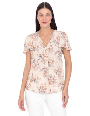 Blusa Duplan manga corta para mujer