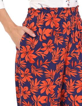Pantalón relaxed Duplan amplio para mujer