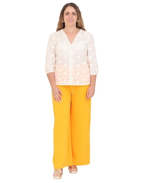 Pantalón Duplan Petite recto para mujer