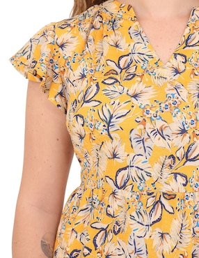 Vestido midi casual Duplan Petite para mujer