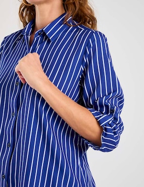 Blusa camisera Lpc manga 3/4 para mujer
