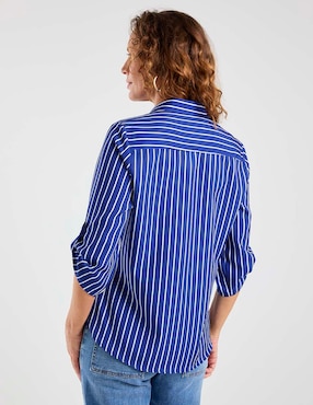 Blusa camisera Lpc manga 3/4 para mujer
