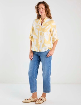 Blusa Lpc manga 3/4 para mujer