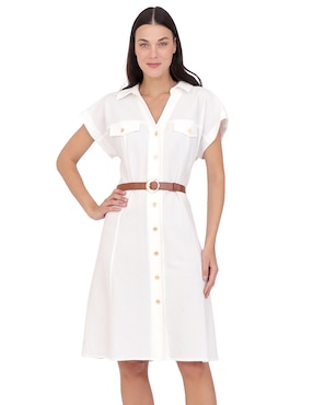 Vestido a la rodilla casual Duplan para mujer