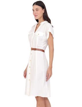 Vestido a la rodilla casual Duplan para mujer