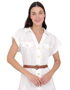 Vestido a la rodilla casual Duplan para mujer