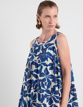 Vestido 3/4 casual Lorenza Blau para mujer