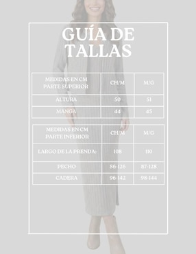 Conjunto casual Malabis para mujer