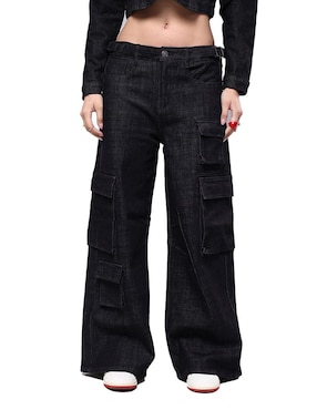 Jeans relaxed amplio cintura baja Savi Jeans para mujer