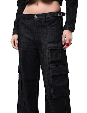 Jeans relaxed amplio cintura baja Savi Jeans para mujer