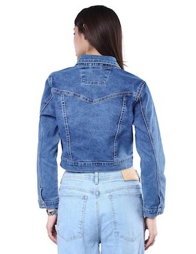 Chamarra casual Savi Jeans para mujer