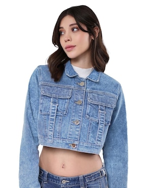 Chamarra denim Savi Jeans para mujer