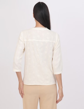 Blusa Duplan Grupo Estoril manga 3/4 para mujer