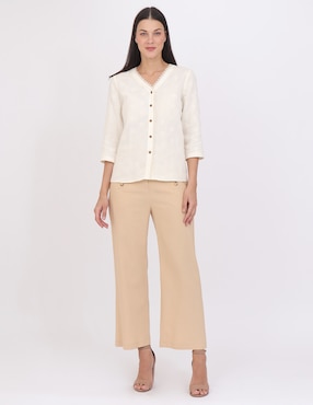 Blusa Duplan Grupo Estoril manga 3/4 para mujer