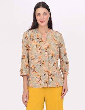 Blusa Duplan Grupo Estoril manga 3/4 para mujer