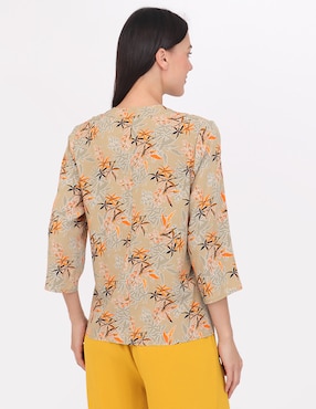Blusa Duplan Grupo Estoril manga 3/4 para mujer