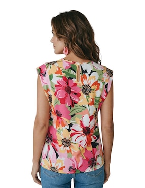 Blusa Alexis manga corta para mujer