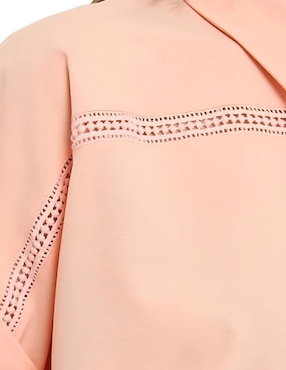 Blusa camisera Alexis manga corta para mujer