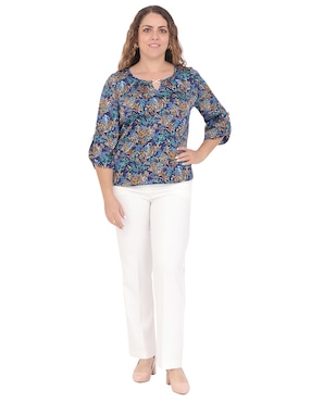 Pantalón de vestir Duplan Petite regular para mujer