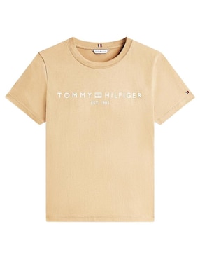 Playera manga corta Tommy Hilfiger cuello redondo para mujer