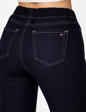 Jeans campana cintura alta OBS Jeans 25340-D para mujer