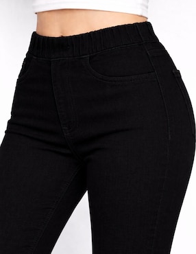 Jeans campana cintura alta OBS Jeans 25340-D para mujer