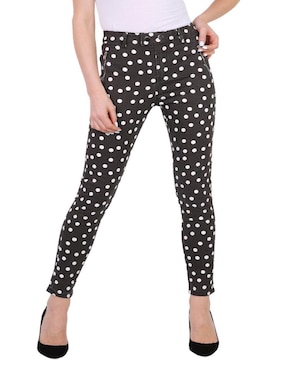 Pantalón Pardela Skinny Para Mujer