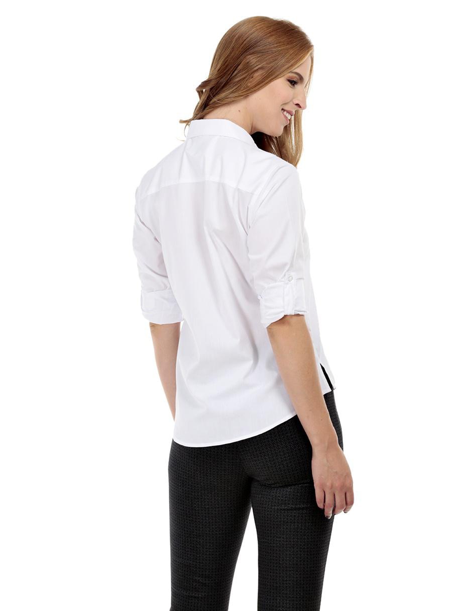 Blusa casual LPC manga larga para mujer