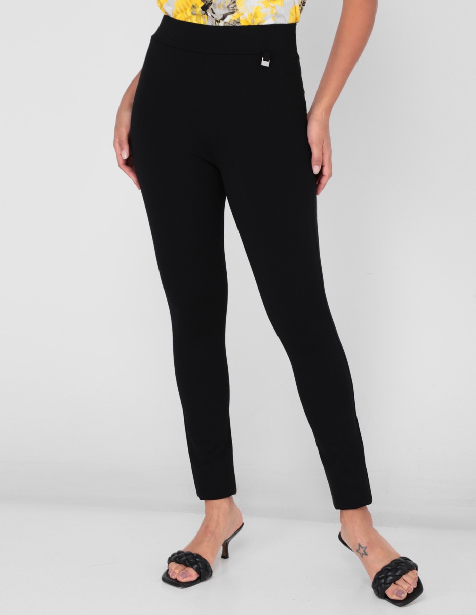 Legging a la cintura con elástico para mujer