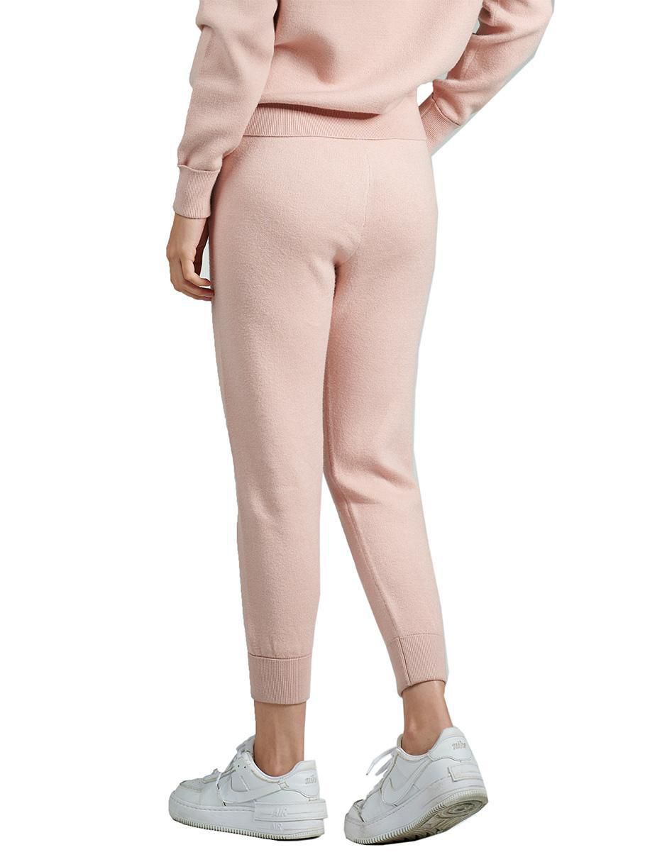 Pants regular con amarre para mujer 2