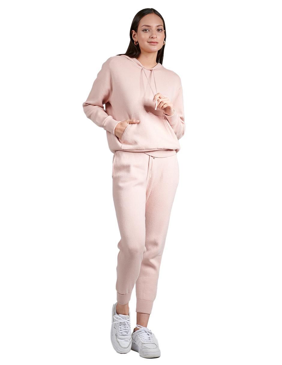 Pants regular con amarre para mujer 4