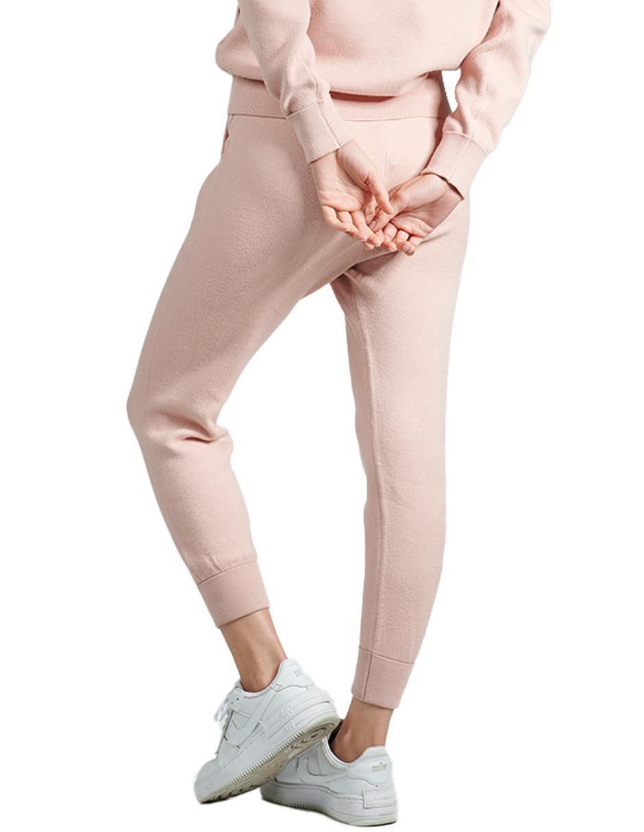 Pants regular con amarre para mujer 5
