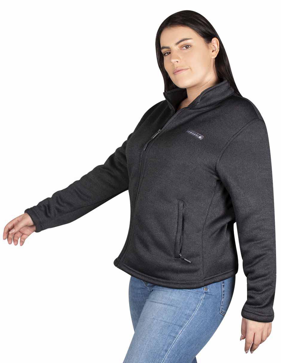 Sudadera con bolsillos greenlander para mujer