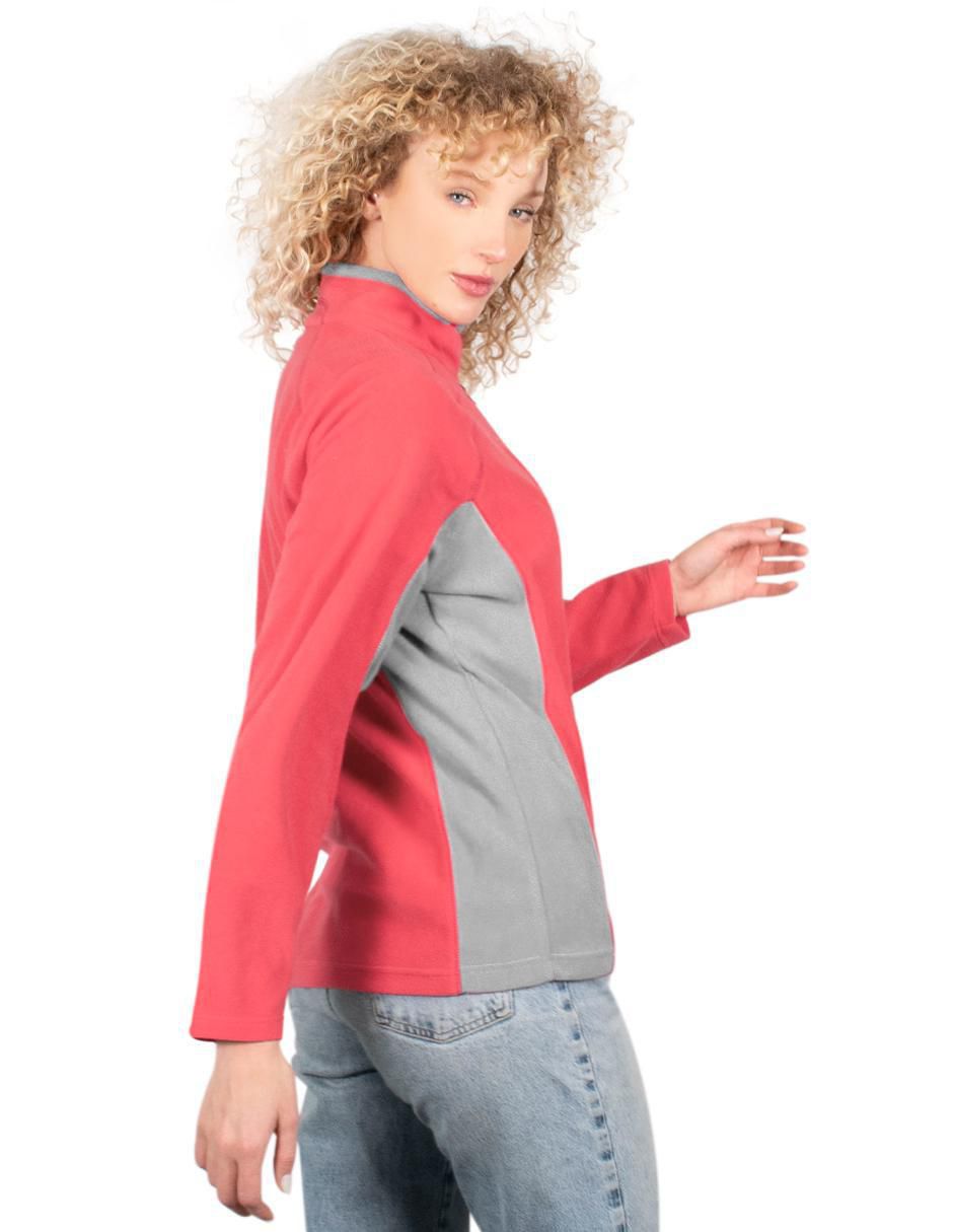 Sudadera cuello a contraste greenlander para mujer