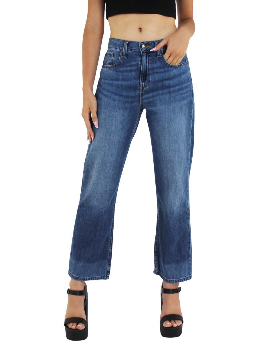 Jeans flare Hollister corte cintura para mujer