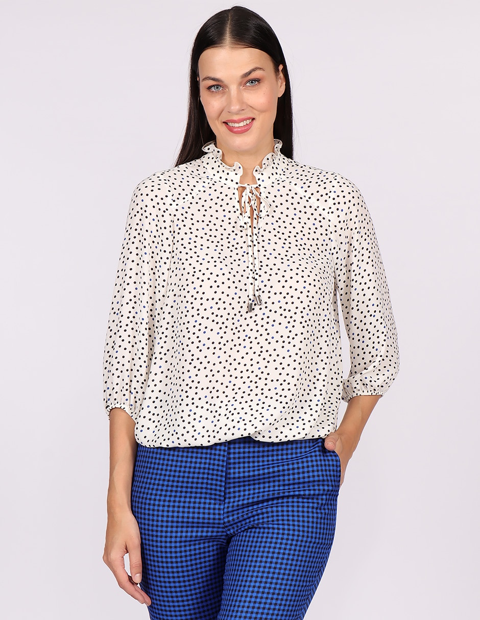 Blusa manga 3/4 para mujer 1