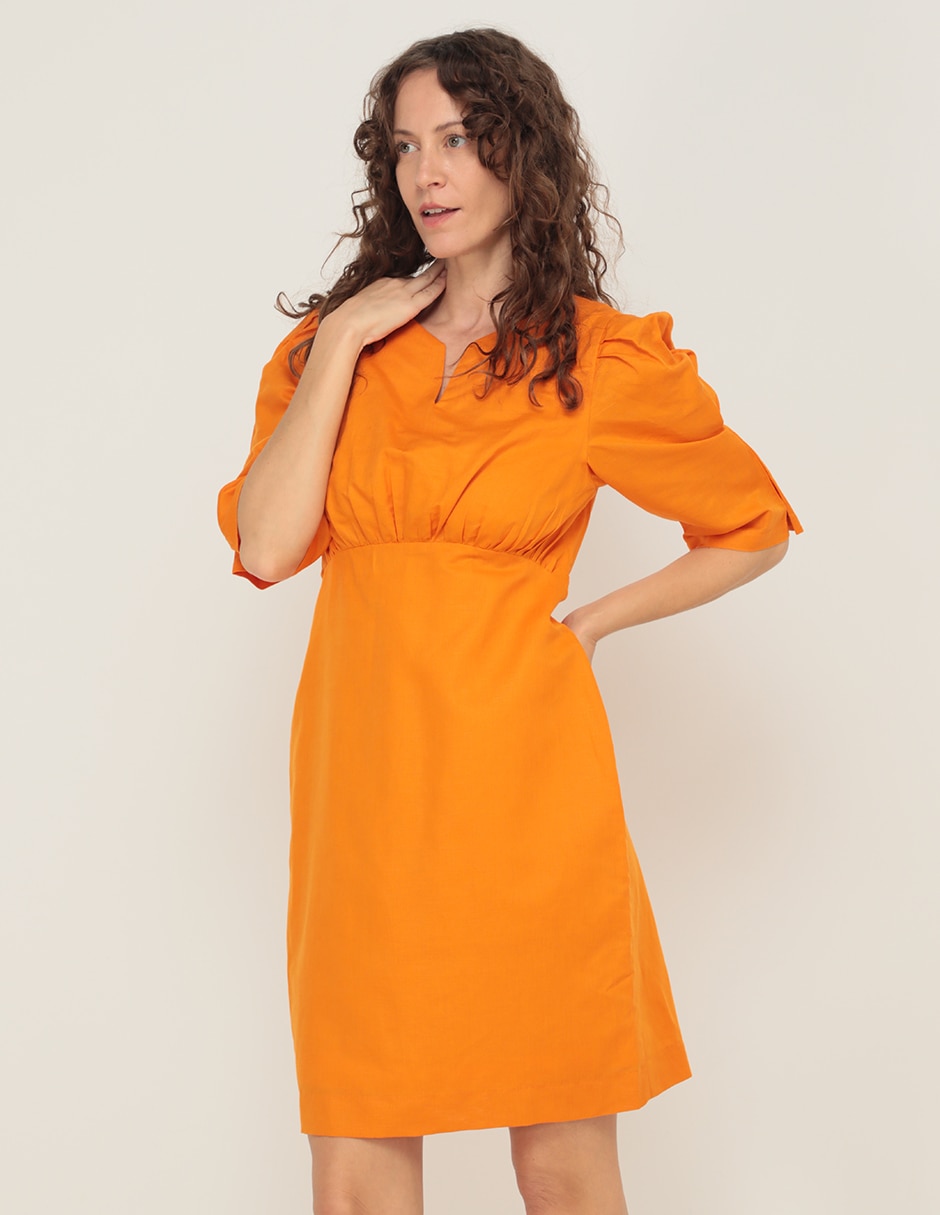 Vestido a la rodilla casual para mujer 1