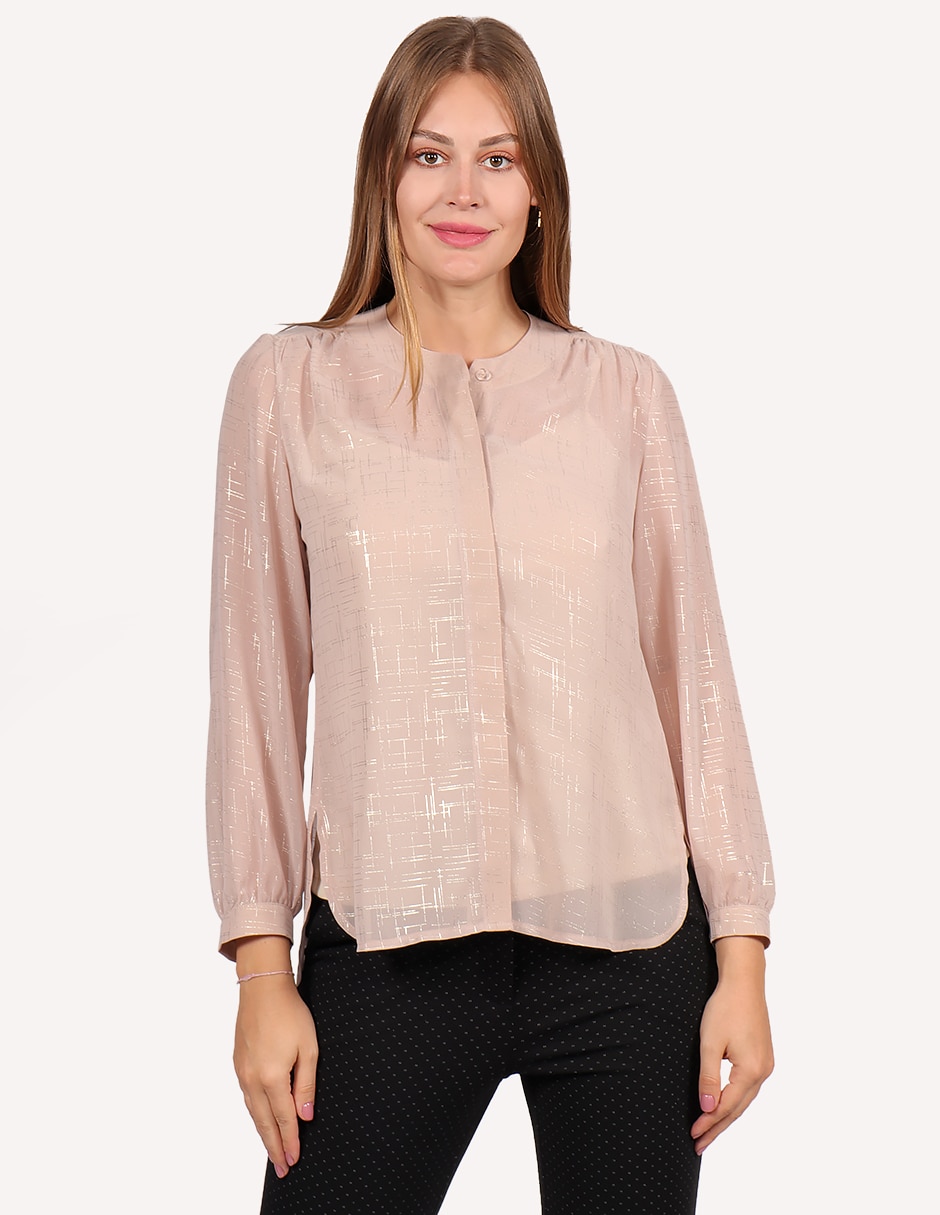 Blusa manga larga para mujer 1