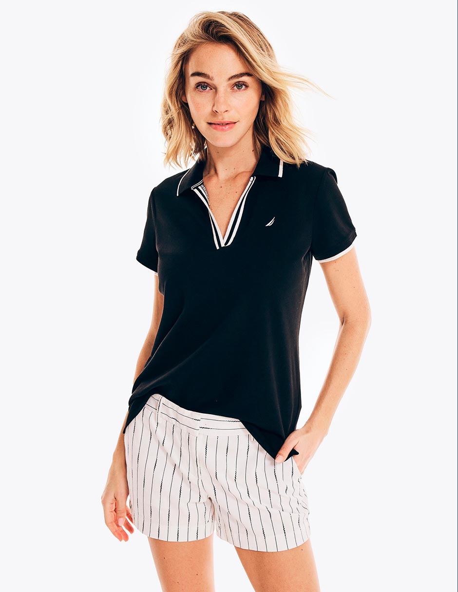 Playera tipo polo para mujer 1