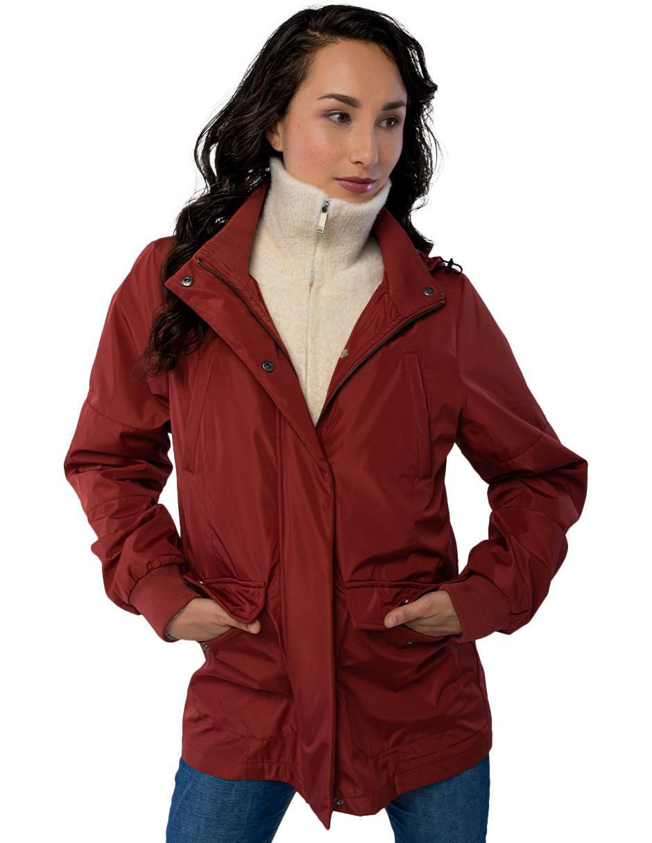 Chamarra parka para mujer